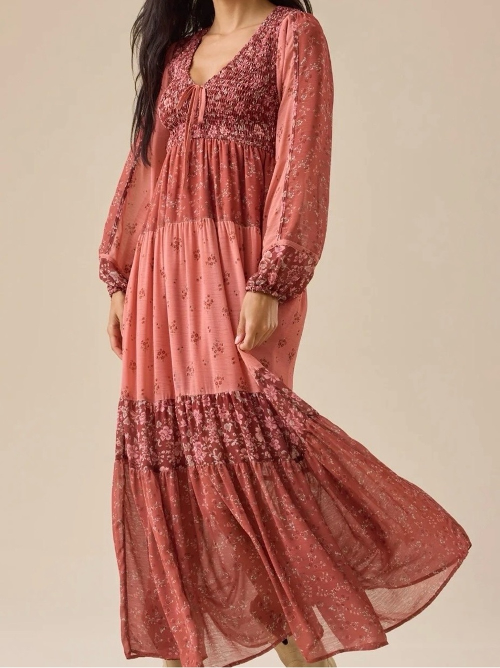 NEW Altar’d State Fall Floral Maxi Dress Size XS and Small Available NWT